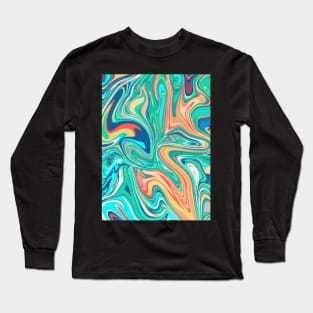 abstract pattern Long Sleeve T-Shirt